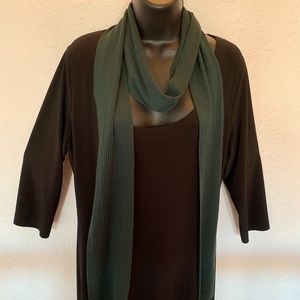 ⬛️Women’s plus size sexy little black maxi dress w/flared skirt